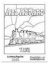 Coloring Pages Train Vbs Nolan Ryan Template Personalized Visit Names Parties Trains sketch template