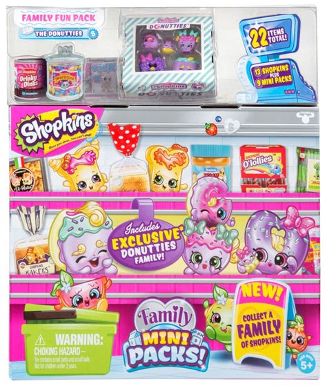 shopkins family mini packs season  mini packs mega  pack moose toys