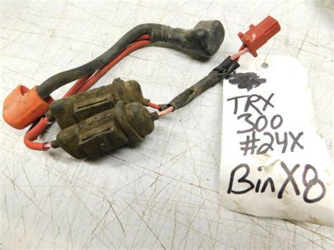 honda trx fourtrax  battery cable fuses wires         ebay