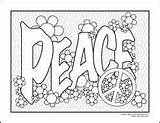 Coloring Peace Pages Signs Adult Word Printable Colouring Book Color Sign Adults Paix Ages Pdfs Kids Getcolorings Only Print Diversity sketch template
