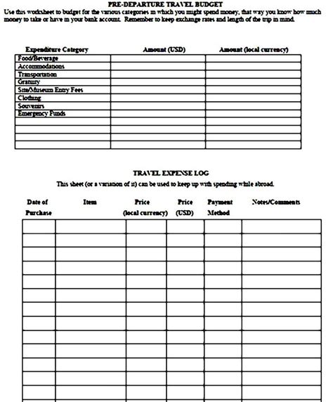 budget template sample budget template  budget template