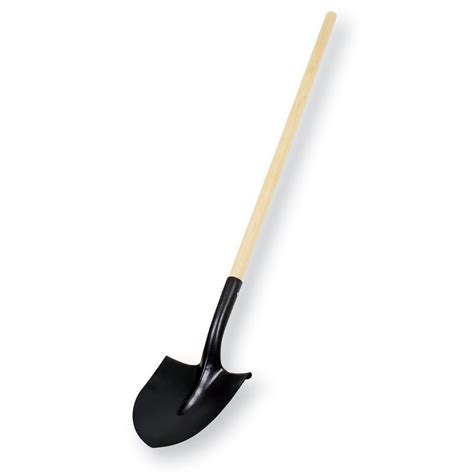 truper   wood long handle digging shovel  lowescom