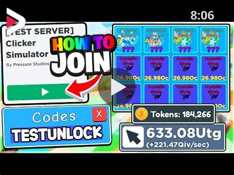 join roblox clicker simulator test server  op codes ddeo dideo