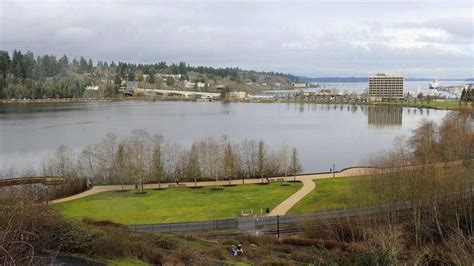 capitol lake   lowered  maintenance work  olympian