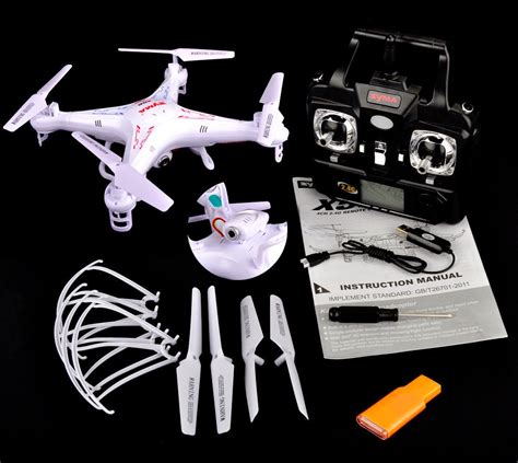 syma xc  ghz  axis gyro rc quadcopter  mp hd camera drone magazine