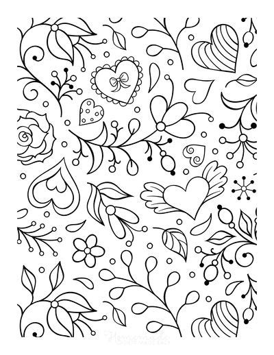 printable valentines day coloring pages valentine coloring