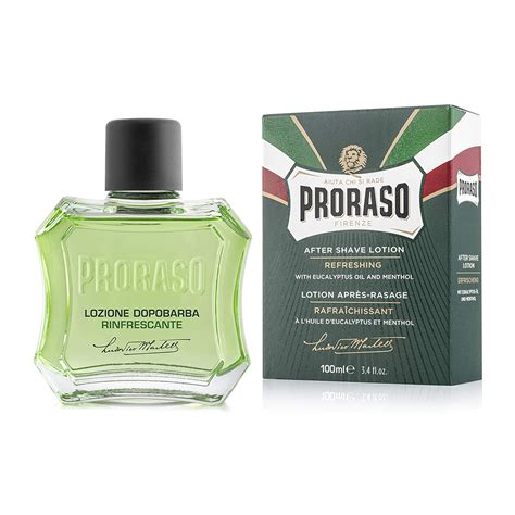 proraso  shave lotion refreshing  toning ml mont bleu store
