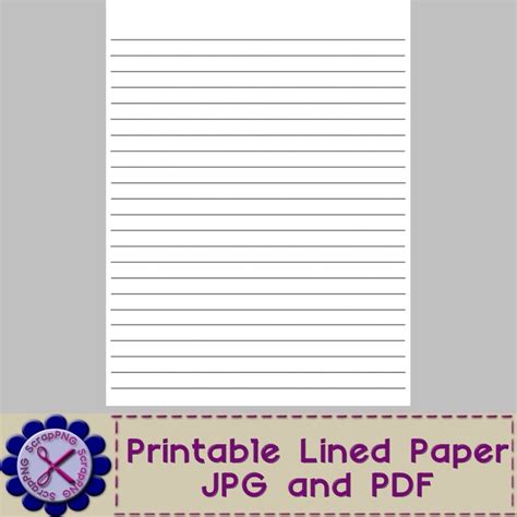 images  printable blank lined paper template  printable