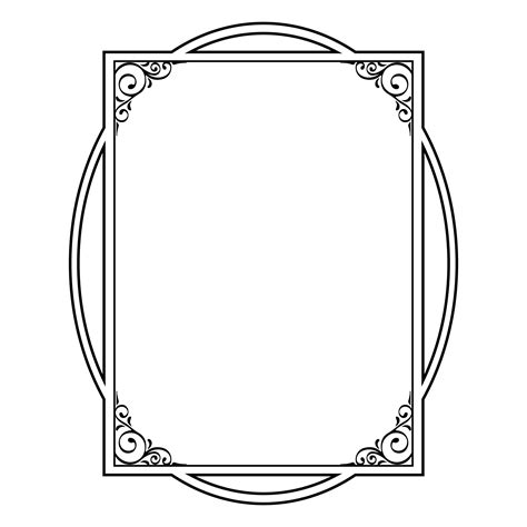 paper frame template printable     printablee