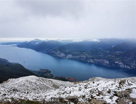 climbed monte baldo  italy    amazing view  lake garda rtravel