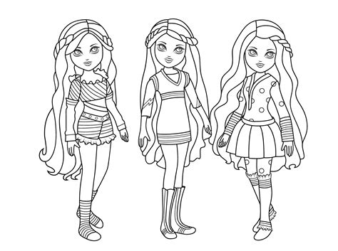 american girl  coloring pages