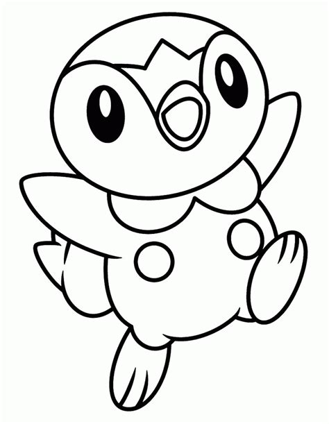 piplup pokemon coloring pages  coloring pages   ages