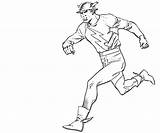 Garrick Jason Running Coloring Pages sketch template