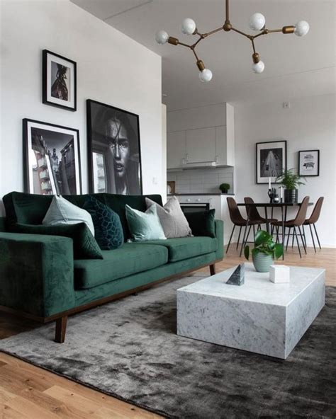 living room inspiration  design  coloured space modern sofas