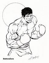 Rocky Andy Smith Balboa 2007 July Stallonezone Craig sketch template