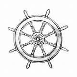 Wheel Ship Pirate Drawing Ships Template Steering Coloring Pages Sketch Getdrawings sketch template