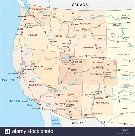 map  west coast  california printable map  west coast states