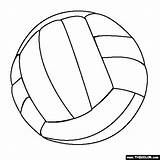 Volleyball Coloring Pages Ball Sheets Color Colouring Drawing Kids Beach Gifts Getdrawings Choose Board Thecolor sketch template