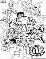 Gauntlet Squad Hero sketch template