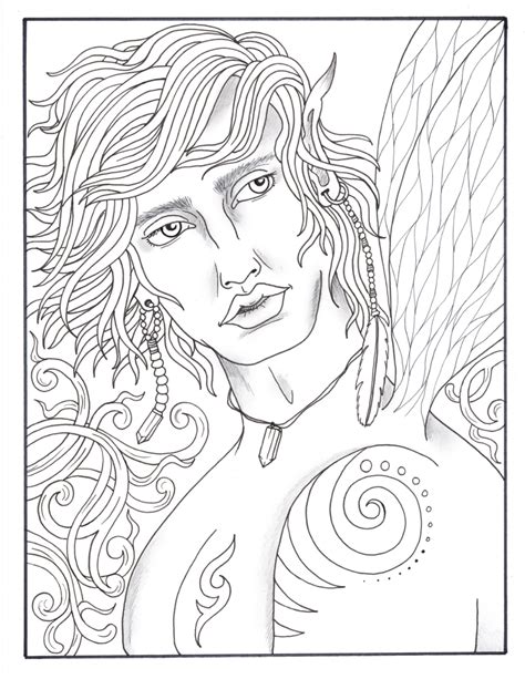 male coloring pages belinda berubes coloring pages