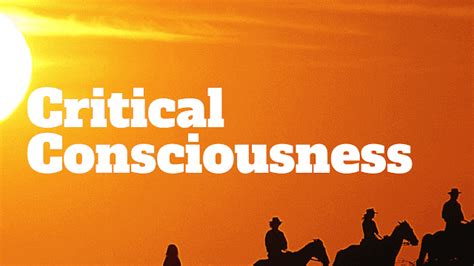 critical consciousness  education