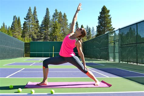 yoga poses  tennis players  fit yoga training tennis
