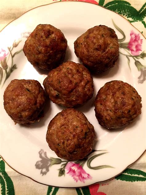 Easy Baked Italian Meatballs Recipe Melanie Cooks