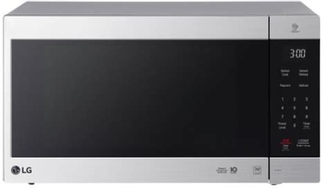 lg lmcst  cu ft countertop microwave  neochef sensor cook smoothtouch controls