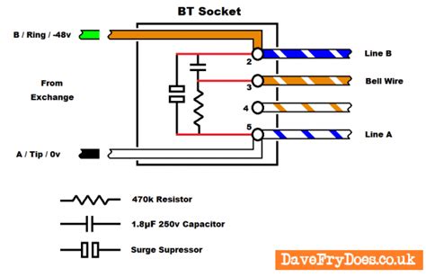 bt plug  rj wiring diagram