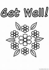 Well Coloring Soon Pages Printable Flowers Coloring4free Card Cards Papa Colouring Template Print Sheets sketch template