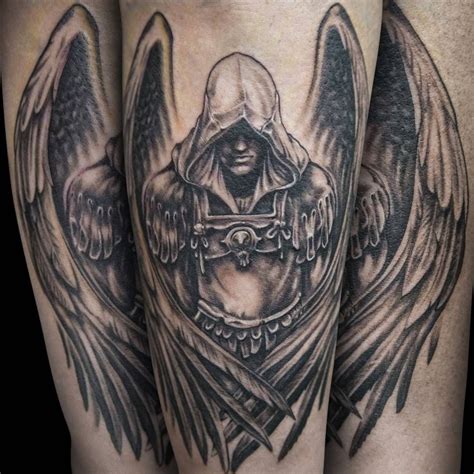 Angel Tattoo Tatuagem De Anjo Tatuagem De Anjo Guerreiro Tatuagem
