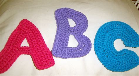 crochet letters levelings