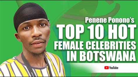 Botswanas Top 10 Beautiful Women Youtube