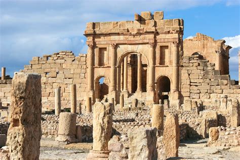 ruinas romanas de sufetula tunez revista imagen miami