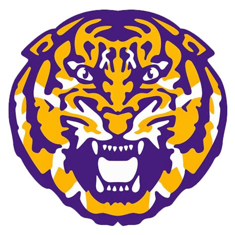 lsu tigers logo clipart