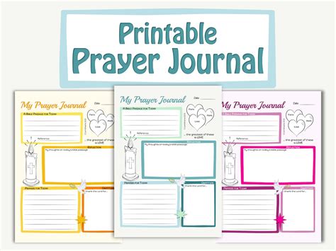 printable prayer journal pages devotional bible study colouring