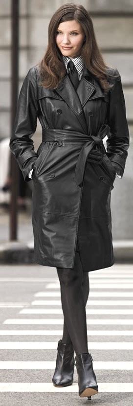 Leather Coat Daydreams Brooks Brothers Leather Trench