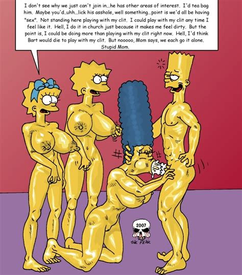 pic237997 bart simpson lisa simpson maggie simpson marge simpson the fear the