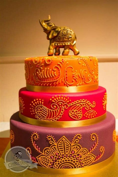 Pin By Samantha Cash On Indian Cake Bollywood Cake Henna Cake