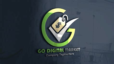 professional digital marketing logo design graphicsfamily