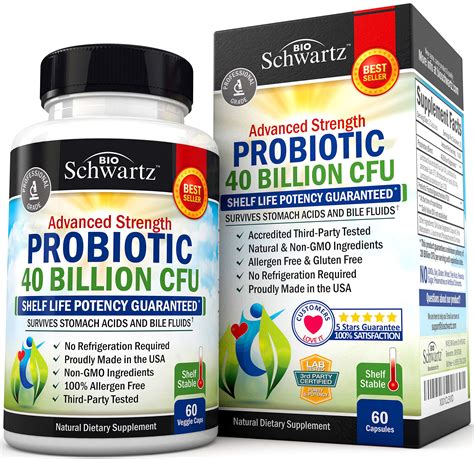buy daily probiotic supplement   billion cfu gut complex