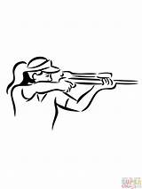Tiro Sniper Fusil Kleurplaat Fucile Gunbroker Impact Kleurplaten Segno Imprimir sketch template