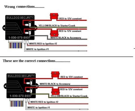 bulldog security remote starter wiring diagram