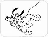 Pluto Coloring Pages Running Disneyclips Funstuff sketch template