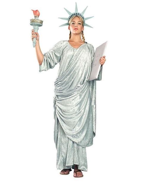 Check Out Miss Liberty Adult Costume Patriotic Womens Costumes From