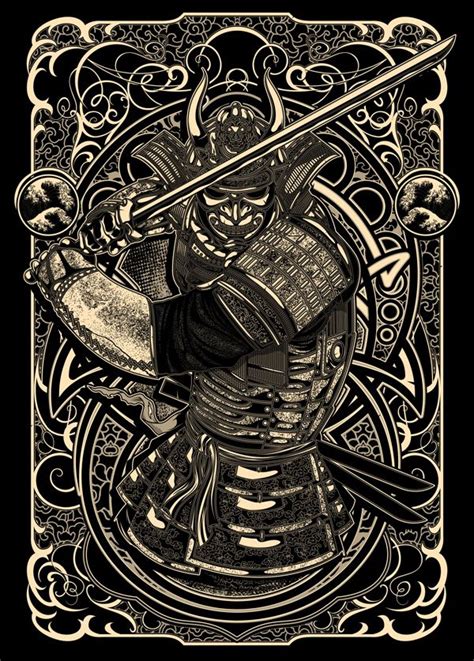 samurai by deni dessastra via behance in 2019 samurai art samurai artwork samurai tattoo