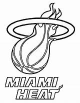 Nba Coloring Pages Logo Basketball Jordan Miami Bulls Chicago Logos Printable Team Drawing James Sheets Lebron Heat Lakers Cool Boys sketch template
