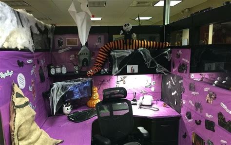 diy cubicle decor ideas   working space furniture office halloween decorations
