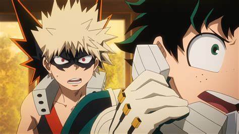 Izuku Midoriya And Katsuki Bakugo Vs Nine My Hero