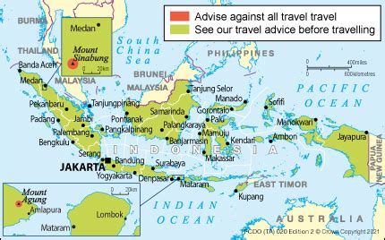 indonesia travel advice govuk